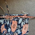 Gypsie Blu Floral Strapless Dress in Blue and Pink S Photo 3