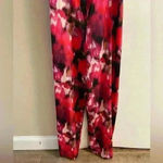 Forever 21 Jumpsuit Foliage Print Satin Wide Leg 1X NWT Photo 2
