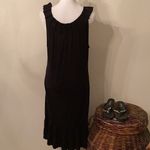 M Kalam szM sundress stitching around the neck & a ruffle around the bottom EUC Black Size M Photo 6