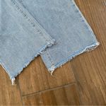 SheIn  High Rise Distressed Wide Leg Light Blue Jeans Size XS Photo 3