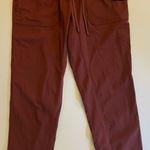 Lululemon  Beyond the Studio Slim pant size 4 color Savannah (deep maroon) NWT Photo 2