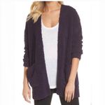 Barefoot Dreams  CozyChic SoCal Oversized Cardigan - Size S/M, Amethyst Purple Photo 1