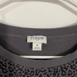J.Crew  Cheetah Print Crewneck Sweatshirt Photo 5