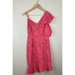 CeCe Pink Floral Burnout Dress Photo 5