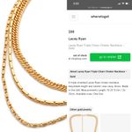 Shopbop layered choker chain necklace set Photo 9