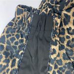 Pam & Gela X Revolve Leopard Animal Print Full Zip Windbreaker Jacket Photo 9