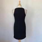 Vintage 90’s Black Embellished Sleeveless Dress Size 6 Photo 4