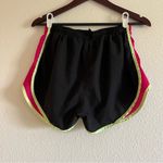Nike Dri Fit Black Tempo Shorts with Pink and Neon Yellow / Green Accent Shorts Photo 2