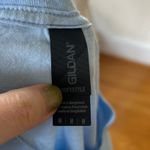 Light Blue Crewneck Short Sleeve Summer & Aperol Spritz Orange Graphic T Photo 2