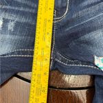 Ariya Jeans Distressed Blue Ankle Cropped Jeans Photo 2