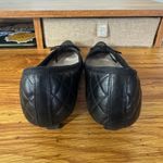Paul Mayer Heel Women 8B Black Regal Quilted Leather Ballet Ballerina Kitten 90s Size 8 Photo 3