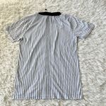 Ksubi  Unisex Vertical stripe baseball tee in white/blue size XS Photo 6