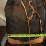 ETRO Milano Paisley Nylon Vachetta Leather Drawstring Bucket Tote Shoulder Bag Photo 12