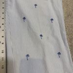 Tommy Hilfiger  10 embroidered palm striped crop pant P 3112 Photo 1