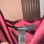 Forever 21 Maroon/Red/Burgundy Satin Dress ✨ Photo 7