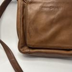 Fossil Vintage  Purse Genuine Original Leather Brown Tan Classic Crossbody Bag Photo 2