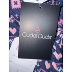 Brand New Cuddlduds Women's Size Small Jogger Long Sleeve Pajama Set 2 Piece Blue Size L Photo 4