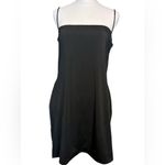 Princess Polly  Black Satin Mini Dress Photo 2