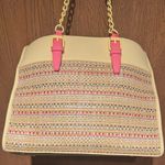 Betsey Johnson  Bag XOBECA-U Straw Tote - Yellow Floral Daisy 118.0 NWT Photo 8