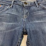 Hudson Jeans Hudson Flap Pocket Medium Wash Stretch Straight Leg Jean Womens Size 26 HEMMED Photo 3