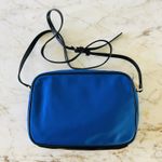 Michael Kors Polly Electric Blue Nylon East West Zip Chain Crossbody Bag Photo 6