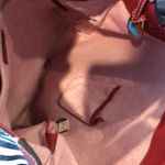 Dooney & Bourke Vintage DOONEY BOURKE Black & White Leather Zebra Stripe Shoulder Bag Photo 5