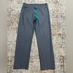 FIGS  High Waisted Livingston Straight Leg Scrub Pants Size Medium Graphite Photo 1