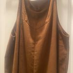 Brown Corduroy Dress Size XL, Worn Once Photo 1