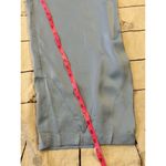 Mustard Seed  Boutique Blue Jumpsuit Size Small Satin Feel Wide Leg Pastel Photo 6