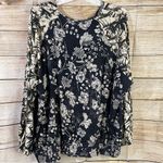 Lounge The Muses  knit floral printed long sleeve top women plus size 3X Photo 8