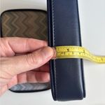 Missoni  Navy Blue Travel Zipper Close Toiletry Bag Photo 3