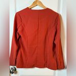 Cupcakes & Cashmere Orange /ochre Blazer size S Photo 5