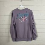 Howdy Bling Rhinestone Lavendar Sweatshirt size M Purple Size M Photo 1