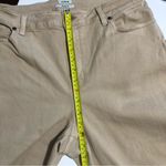 L.L.Bean Tan Straight Leg Jeans Size 16 Photo 6