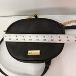 Bebe  Black Circle Chain Crossbody Purse NWOT Photo 4