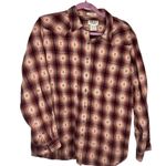 Ariat  Real Relaxed Button Down Flannel Women's Size XL Western Cowgirl Patterned Photo 0