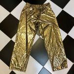 Vintage 80s Set Liquid Gold Shirt & Pants 2 Pc Set Patrick Christopher Unisex L Size L Photo 8