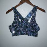 Fabletics  L Granite Galaxy Athletic Cross Wrap Straps Bra Photo 4