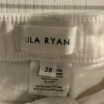 Lila Ryan Women's White Skinny Jeans Size 28 Mid Rise Photo 1