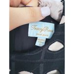 Tracy Reese  Old Money Sleeveless Sheath Dress 6 Black Overlay Cutout Event 1970s Photo 4