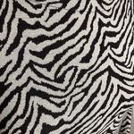 Doncaster Collection Knit Animal Print Dress Zebra Size 12 Stretch 3/4 Sleeve Photo 5
