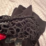 Macy's Black Dress With Lace Back  Photo 3