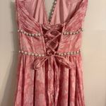 V. Chapman The Scarlette Dress in Pink Peony Print Size 2 Photo 7