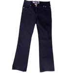 Marc Aurel Denim Women’s 4 36 Dark Purple Rhinestone Back Pockets Bootcut Jeans Photo 1