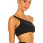 l*space L* Black Celeste one shoulder Top Women’s size XS Photo 2