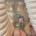 Milly Of New York Orange And White Sweater Photo 2