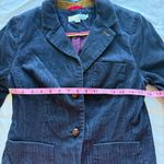 Boden Navy Corduroy Blazer Women’s Classic Preppy Old Money Academia Fall Jacket Blue Size 6 Photo 6