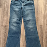 7 For All Mankind  Blue Flare Jeans Size 28 Modern Dojo High Rise Traveler Denim Photo 0