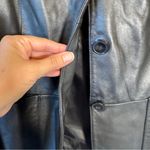 Vintage 90s Preston & York Black Lambs Leather Jacket Womens LP Fall Coat Preppy Size undefined Photo 3