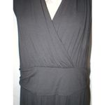 Three Dots New Womens NWT $151  Curvy 20 22 Plus Jersey Dress 3X Black USA No Slv Photo 3